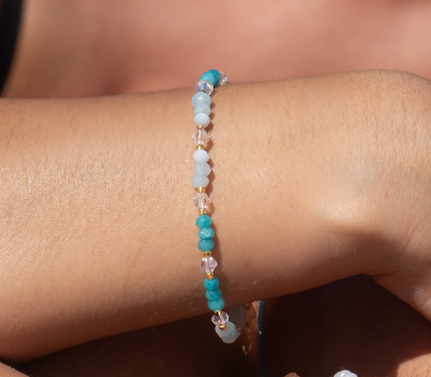 Coastal Serene Beaded Bracelet