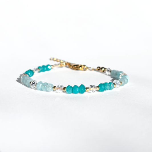 Coastal Serene Beaded Bracelet